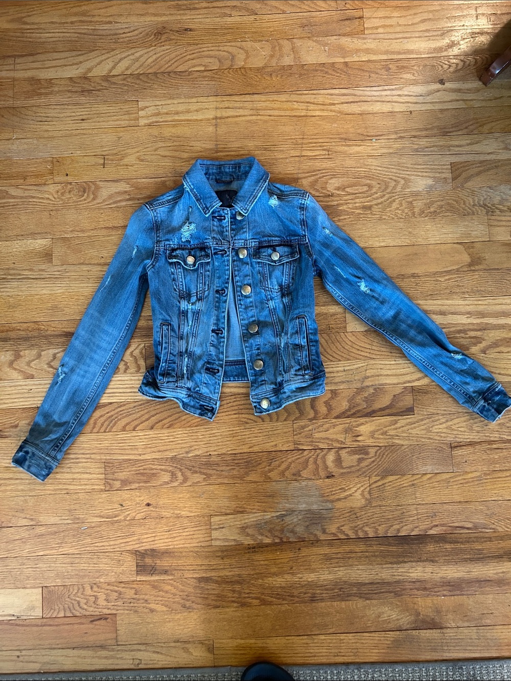 American Eagle Super Stretch Jean Jacket XS